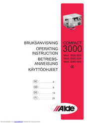 Alde COMPACT 3000 93 Serie Betriebsanweisung