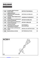 Dolmar AC3611 Betriebsanleitung