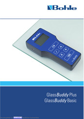 Bohle GlassBuddy Plus Bedienungsanleitung