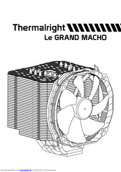Thermalright Le GRAND MACHO Installationsanleitung