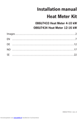 Danfoss Heating 086U7434 Montageanleitung