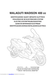 Malaguti MADISON 400 cc Fehlersuche Im Elektrischen System