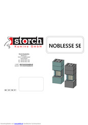 Storch NOBLESSE 20 SE Einbau- Und Bedienungsanleitung