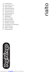 Peg-Perego rialto Gebrauchsanleitung