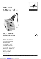 Monacor SIC-520ROHS Bedienungsanleitung