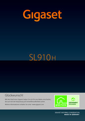 Gigaset SL910H Bedienungsanleitung
