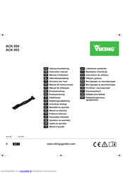 Viking ACK 055 Gebrauchsanleitung