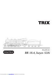 Trix MINITRIX BR 18.4 Bedienungsanleitung