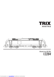 Trix MINITRIX BR 285 Bedienungsanleitung
