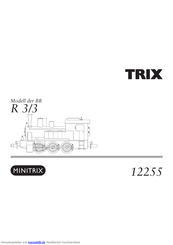 Trix MINITRIX R 3/3 Bedienungsanleitung
