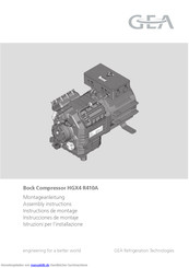 GEA HGX4 R410A Montageanleitung