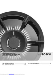 Bosch NGU21.1DE Gebrauchsanleitung
