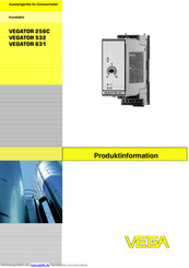 Vega VEGATOR 532 Produktinformation