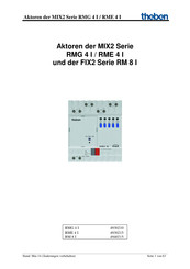 Theben RMG 3 I Handbuch
