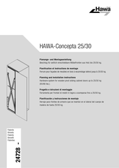 hawa Concepta 30 Planungs- Und Montageanleitung