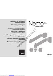 Nice Nemo SCT Installierungs-Und Gebrauchsanleitungen Und Hinweise