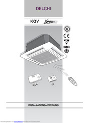 Delchi KQV130-A3C Installationsanweisung