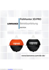 Lowrance FishHunter 3D Betriebsanleitung