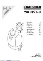Kärcher WU 60/2 sun Betriebsanleitung