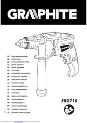GRAPHITE 58G716 Betriebsanleitung