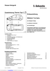Webasto Thermo Top C Einbauanleitung