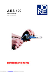 joke JBS 100 Betriebsanleitung