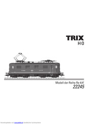 Trix Re 4/4 I Series Bedienungsanleitung