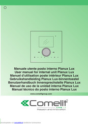 Comelit Planux Lux Benutzerhandbuch