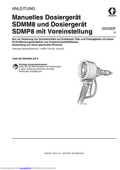 Graco SDMM8 Anleitung