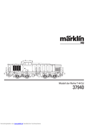 marklin T 44 SJ Series Gebrauchsanleitung
