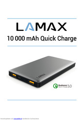LAMAX LM10000 Bedienungsanleitung