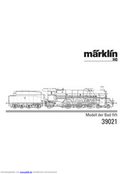 marklin H0 39021 Gebrauchsanleitung