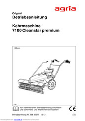 Agria Cleanstar Premium 7100 Originalbetriebsanleitung