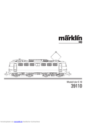 marklin 39110 Anleitung