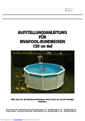 Grabner 0111.1 A Riva-Pool rund Aufstellungsanleitung