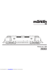 marklin H0 V 300 Gebrauchsanleitung