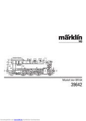 marklin H0 BR 64 Gebrauchsanleitung