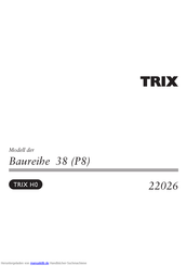 Trix 22026 Gebrauchsanleitung