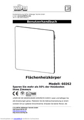 WilTec 60262 Benutzerhandbuch