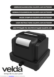 Velda Silenta Air Outdoor 3600 Gebrauchsanweisung
