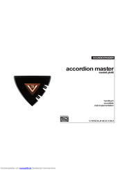 V3SOUND accordion master ph48 Handbuch