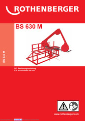 Rothenberger BS 630 M Bedienungsanleitung