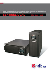 Riello UPS Sentinel DUAL SDL 3300 Bedienungsanleitung