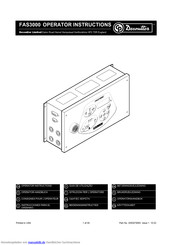Desoutter FAS3000 Handbuch