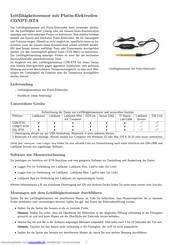 Vernier CONPT-BTA Handbuch
