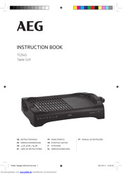 AEG TG340 Gebrauchsanweisung