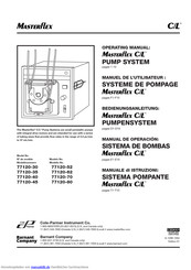 Masterflex 77120-80 Bedienungsanleitung