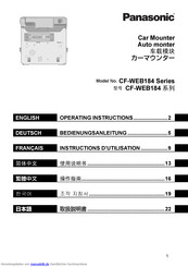 Panasonic CF-WEB184 Series Bedienungsanleitung