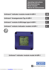 WIKA Unitrans A-IUR-1 Betriebsanleitung