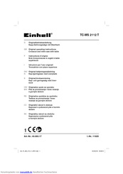 EINHELL TC-MS 2112 T Originalbetriebsanleitung